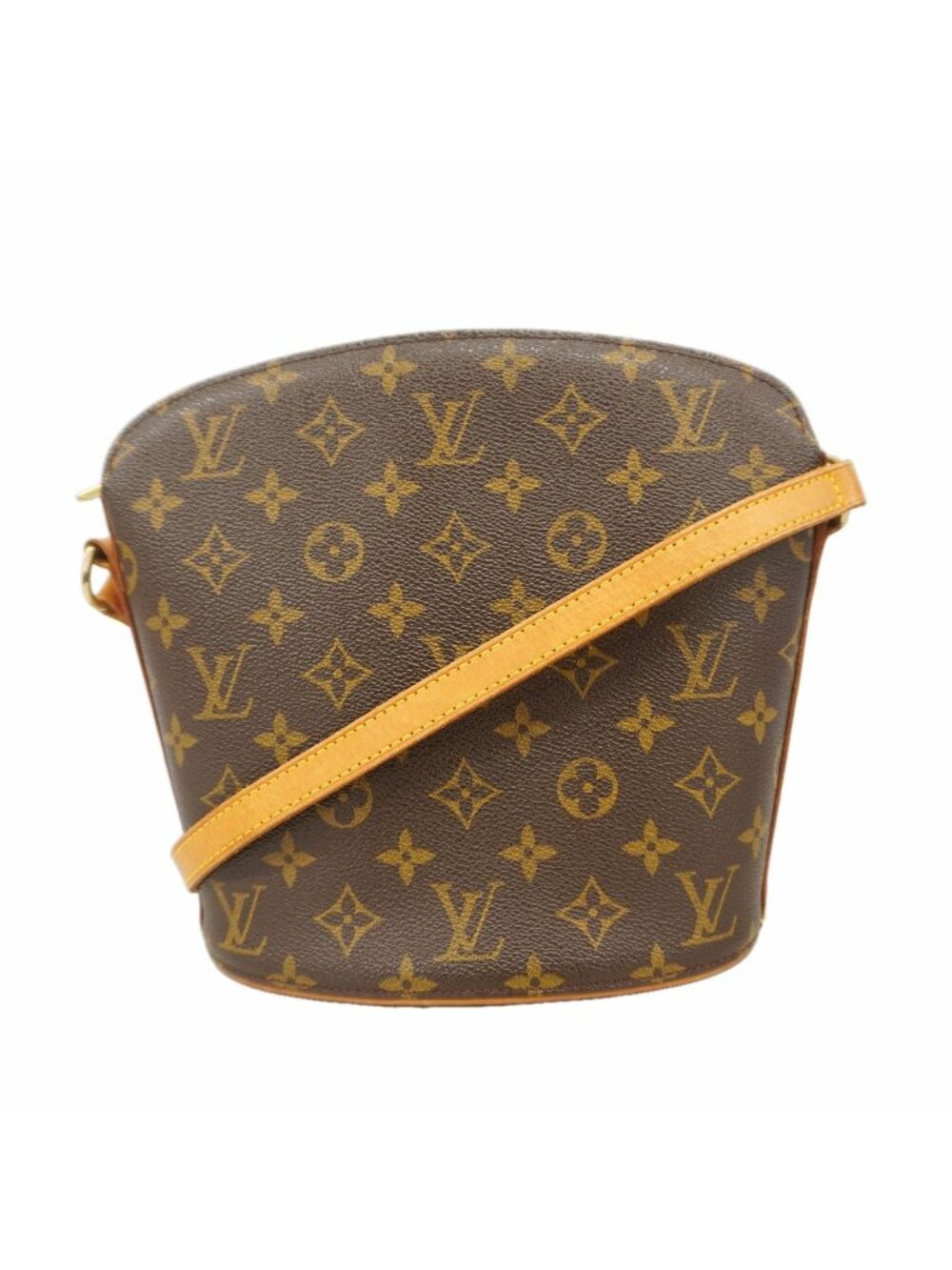 Louis Vuitton Shoulder Bag Monogram Drew Brown